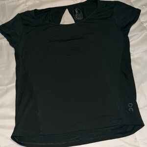 Women's On Cloud Dark Green Athletic Top